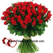 Bunch Of 60 Red Roses