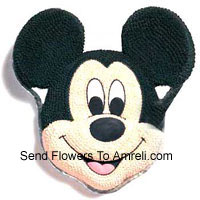 3 Kg (6.6 Lbs) Mickey Mouse Cake