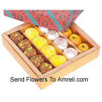 Assorted Mithai In A Gift Box