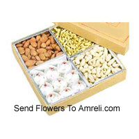 Kaju Kalash and Assorted Dry Fruit In A Gift Box